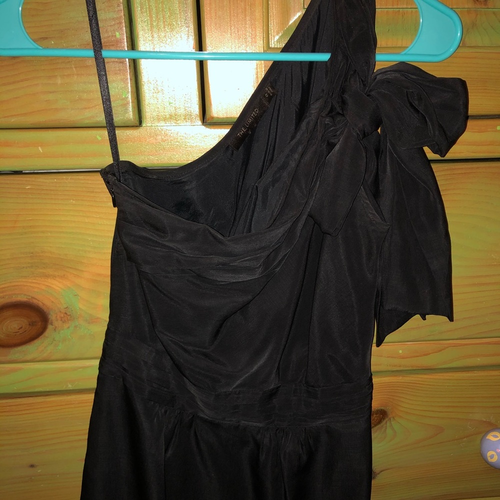 Black One Shoulder Dress